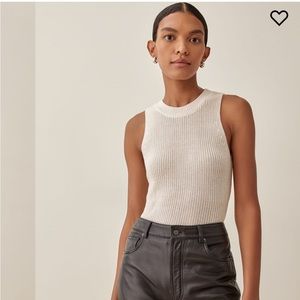 Reformation lilac top